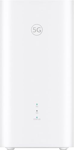 5G CPE 5s, H153, Router 5G com SIM, Wi-Fi 6 AX3000, 3,600 Mbps em DL/500 Mbps em UL, antena de alto ganho de 9 dBi, porta LAN/WAN, diagnóstico visual do Wi-Fi - Fi, 4 2 meses de garantia