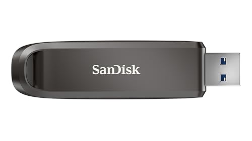 Sandisk Extreme Pro de 1 TB Unidade flash de alto desempenho, com USB Type-A (até 1000 MB/s de leitura rápidas e até 900 MB/s de gravação, software RescuePRO Deluxe)