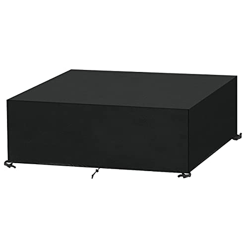 SanGlory Capa para móveis de jardim, capa protetora para móveis de jardim, cobertura para móveis de exterior, capas para mesas impermeável, capa sofá exterior, 230 x 165 x 80 cm
