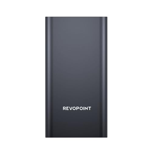 Revopoint Carregador portátil Power Bank de 10.000 mAh para scanners 3D MIRACO, MIRACO Pro e MIRACO Plus