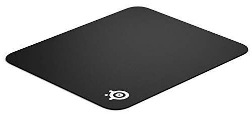 SteelSeries QcK - Tapete de rato para jogos - borracha - superfície microtecida exclusiva - otimizada para sensores de jogos - Tamanho M (320 mm x 270 mm x 2 mm)