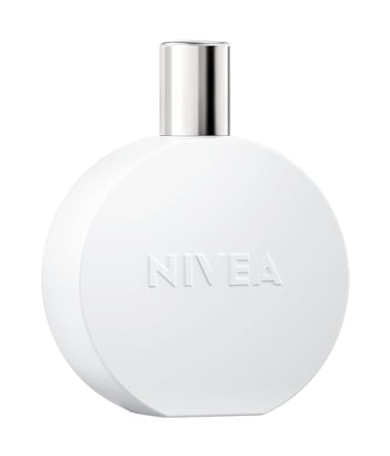 NIVEA Creme Eau de Toilette, NIVEA Parfum com o aroma icónico do creme NVEA Creme, fragrância fresca e suave unissexo NiVEA num frasco de perfume icónico (100 ml)