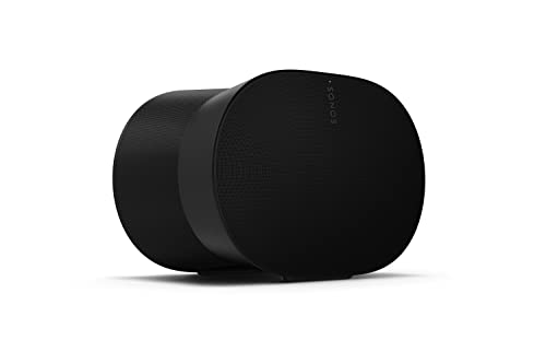 Sonos Era 300 Buzina sem fios de design inovador para áudio espacial envolvente Wi-Fi e Bluetooth, compatível com Dolby Atmos e Amazon Alexa - preto
