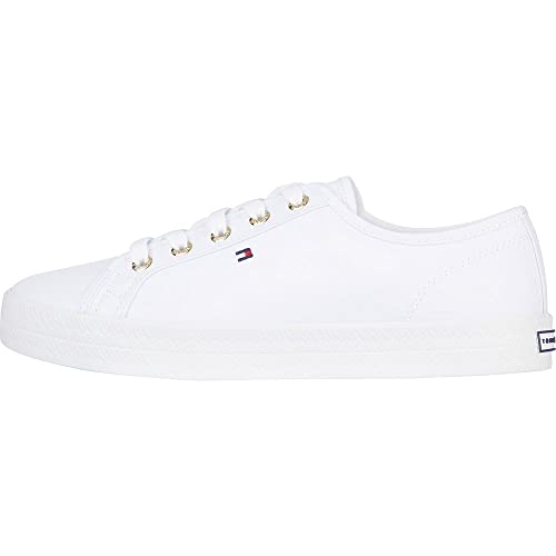 Tommy Hilfiger Sneaker com sola vulcanizada sensorial calçado náutico