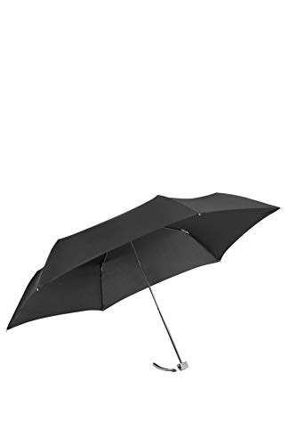 SAMSONITE Rain Pro 3 Section manual Ultra Mini Flat guarda-chuva dobrável, 22 cm, Preto (Preto), Guarda-chuva clássico