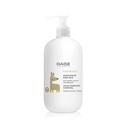 LABORATÓRIOS BABÉ - leite hidratante corporal pediátrico 500 ml, proteção e hidratação com ingredientes naturais, manteiga de Kokum para bem-estar imediato e calma