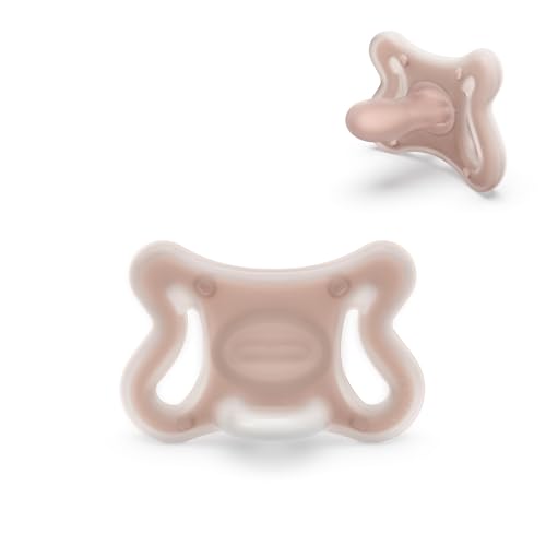 Suavinex, SX Pro Chupeta recém-nascido, zero zero com cetina fisiológica para bebés - 2 a 2 meses - Mini chupeta, hipoalergénico para peles sensíveis, silicone Skin-Friendly, M