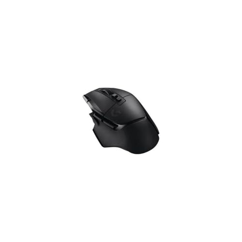 Logitech G G502 X LIGHTSPEED Rato sem fios para jogar, rato ótico com interruptores óptico-mecânicos híbridos LIGHTFORCE, sensor HERO 25K, compatível com PC - macOS/Windows - preto