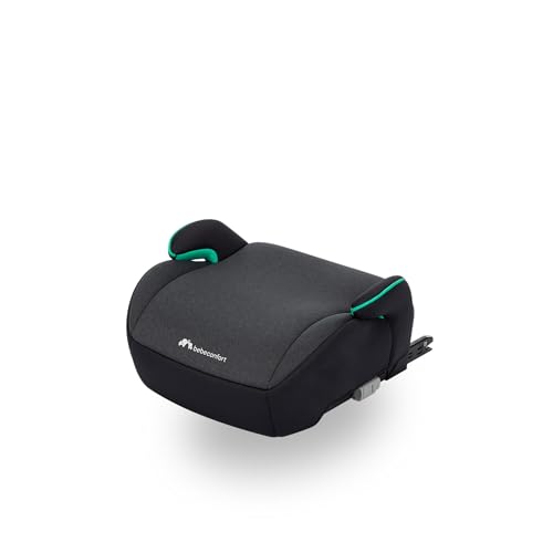 Bebeconfort Manga i-Fix assento elevador, elevador carro criança, cadeira de carro isofix grupo 3 para crianças de 128-150 cm, de 6 a 12 anos (22-36 kg), Tinted Black