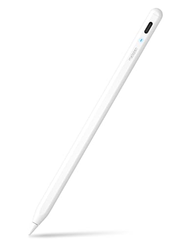Metapen A8 Caneta para iPad 2018-2025, precisão de pixeis e baixa latência líder na indústria, ideal para tirar notas, Apple Pencil com iPad de 11/10/9/8/7/6, Pro M4/11/12,9"/13" , ar 3/4/5/M2/M3