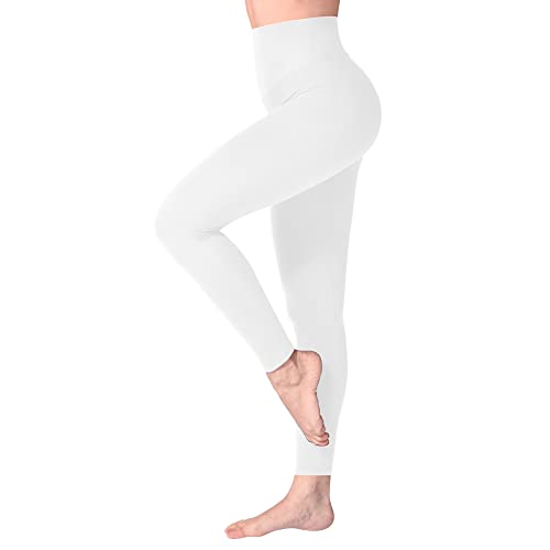 Sinophant Leggings de desporto para mulher, calças desportivas ioga, leggings mulher ginástica, macias, elásticas, cintura alta para reduzir a barriga