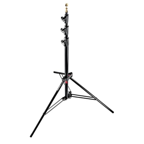 Manfrotto 1004BAC Master Stand - tripé completo, individual, preto