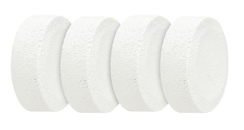 WENKO Deshumidificador para encher 4 x 250 g, 4 x 250 g, cloreto de cálcio, 8,2 x 3 x 8,2 cm