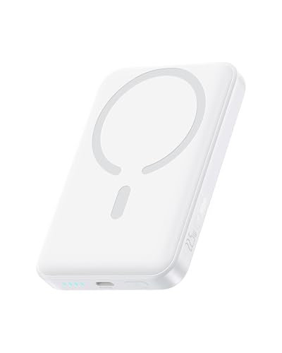 Baseus Enerfill magsafe Power Bank 10000 mAh, Powerbank sem fios 15 W, PD 22,5 W de carregamento rápido, bateria externa USB-C, carregador magnético para iPhone série 16/15/14/13, Samsung, Xiaomi