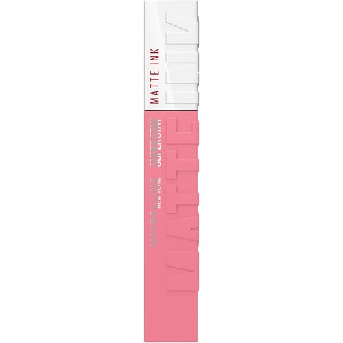 Maybelline New York,Superstay Matte Ink, Batom mate de longa duração, tom 10 Dreamer
