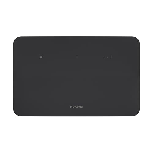 HUAWEI 4G CPE 5, B636, LTE WLAN Router with 400 Mbps, Wi-Fi 6,4 G, Nano SIM Slot Unlocked, sem configuração necessária, conexão de 128 dispositivos, diagnóstico WLAN, 42 meses de garantia