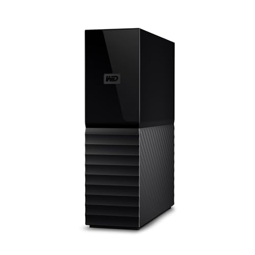 WD 24 TB My Book HDD de secretária disco rígido externo, guardar fotografias, vídeos e documentos importantes. Com software para gestão de dispositivos, cópia de segurança e proteção de senhas