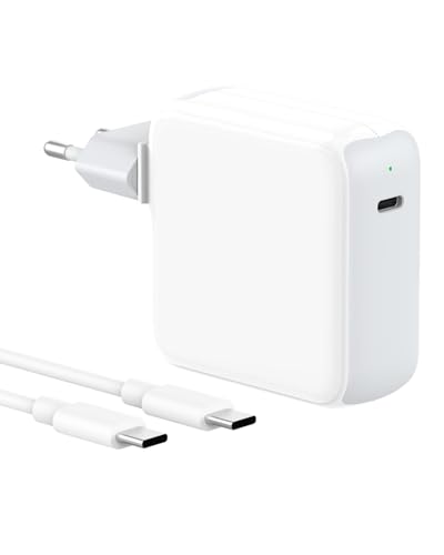 Carregador USB C compatível para MacBook Air MacBook Pro de 13 de 14 de 15 de 16 polegadas 2024 2023, 2022, 2021, 2020, M1 M2 M3, Mac portátil, iPad, carregador rápido Com 2 m (6) 6FT Mac Cabo de