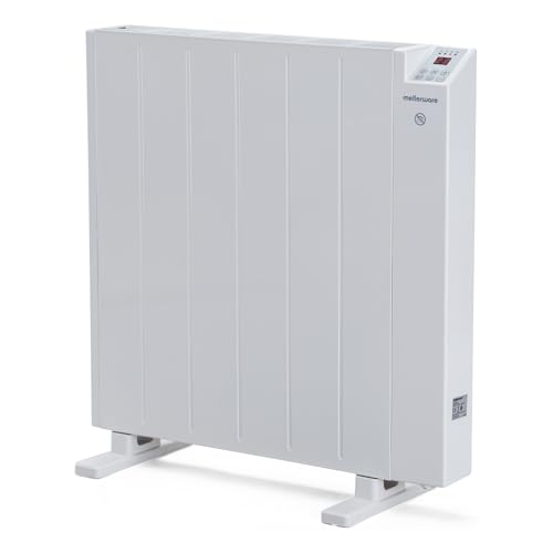 Mellerware - Emissor térmico baixo consumo Comfy! 1200W WIFI | Programável 3 modos + Temp. Ajustável função janela aberta | temporizador, radiador elétrico 20 m2, Google Home Alexa | Medium