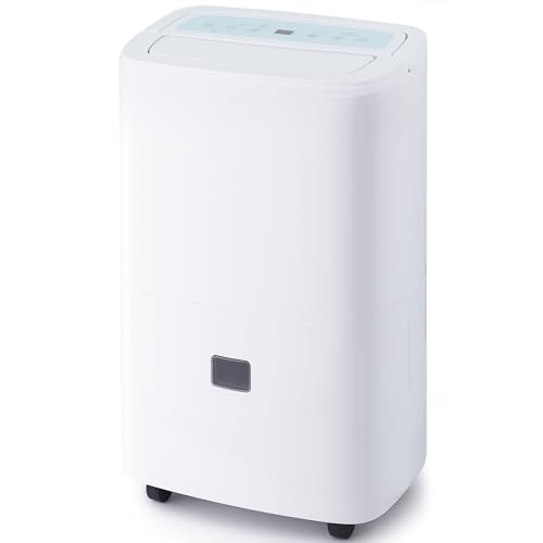 Katenpo Desumidificador silencioso automático elétrico: Bomba 5 M controlo de humidade 90 l/dia 240 m² 43 dB para casa emergências enchentes lavanderias garagens porões casas casas casas de banho