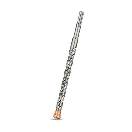 Meccion Broca SDS Plus para martelo, 14 mm x 200 mm, profissional brocas de concreto com 4 fios de corte, para fazer furos no concreto, pedra, granito, tijolo, alvenaria