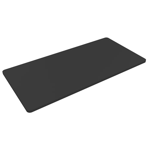 FLEXISPOT Placa de madeira (200 * 80 * 2,5 cm), uma placa inteira com canto curvo protetor e compatível com moldura de mesa de pé, material de placa segura, não tóxico e respeitoso