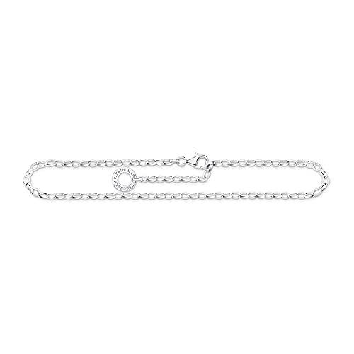 Thomas Sabo Tornozeleira Charm Classic prata de lei 925 X0034