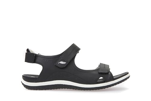 Geox D Sandal Vega A, sandálias com ponta aberta para mulher