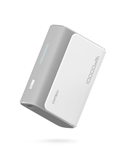 CUKTECH Mini banco de energia de 30 W, carregador portátil de 10.000 mAh com PPS PD3.0, pacote de bateria de portas de carregamento duplo, compatível com iPhone 15/14 Series, iPad Air/Pro, Samsung S24
