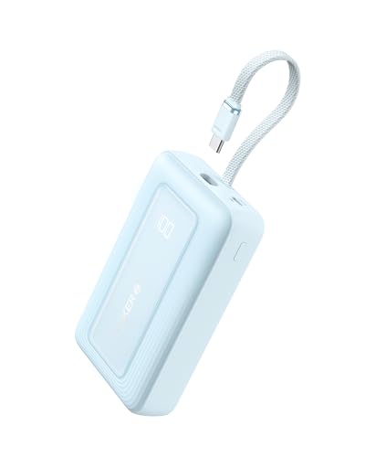 Anker Zolo Power Bank Carregador portátil sem fios e compacto de 20000 mAh com carregamento rápido máximo de 30 W, bateria resistente e respeitosa com a pele, para iPhone 16 Pro Max/16/15/14, AirPods