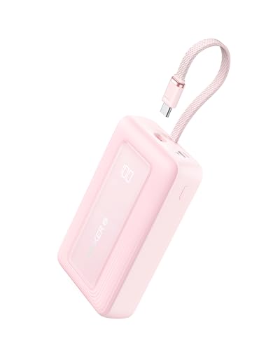 Anker Zolo Power Bank Carregador portátil sem fios e compacto de 20000 mAh com carregamento rápido máximo de 30 W, bateria resistente e respeitosa com a pele, para iPhone 16 Pro Max/16/15/14, AirPods