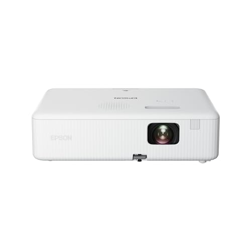 Epson CO-W01, projetor WXGA, 3000 lúmens, lâmpada longa vida útil de 12000 horas e tecnologia 3LCD