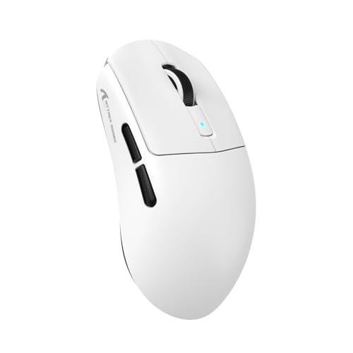 MAMBASNAKE x Attack Shark R6 39 g Superlight Mouse, PixArt PAW3950MAX Gaming Sensor, Wireless 8K Mouse, MCU Nodic 52840, BT/2.4G/Wired Gaming Mouse, ajustável dpi 42000, para Win11/Xbox/PS/Mac -
