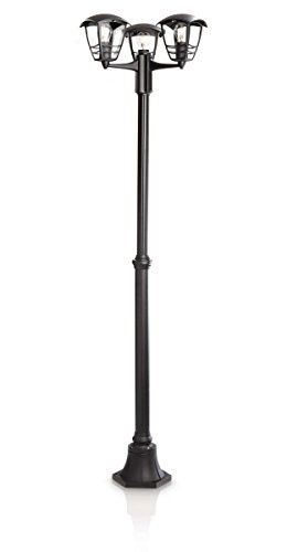 Philips My Garden Creek Lâmpada de exterior, 3 x 60 W, 220 V, preto