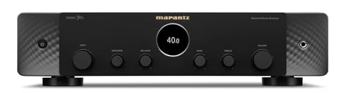 Marantz Stereo 70s Receptor de A/V de 2 canais com 8K, streaming HEOS Built-in, fone e rádio FM/Dab +