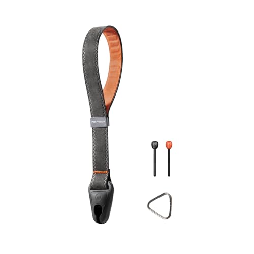 PGYTECH Correia de pulso para câmara correia de mão para câmara de libertação rápida ajustável (cinzento profundo)