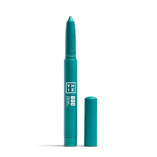 3INA MAKEUP - The 24H Eye Stick 880 - turquesa - sombra de olhos em barra cremosa de alta pigmentação - sombra de olhos impermeável 24h - sombras de olhos multiusos - Vegan - Cruelty Free
