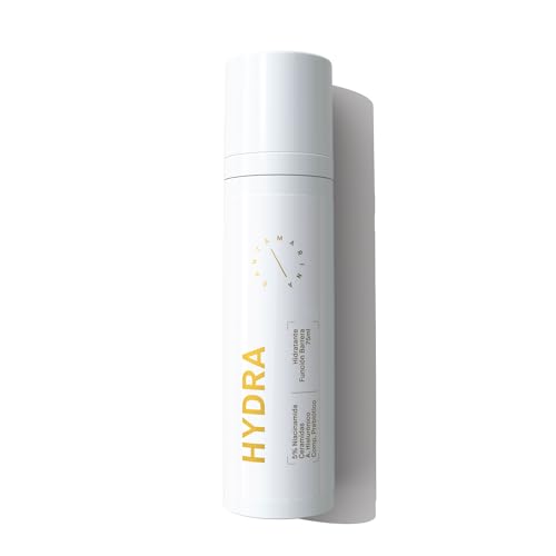 Santamarina Cosmetics Creme hidratante facial HYDRA - creme de dia e creme de noite - Hidratante facial função de barreira adequada para todos os tipos de pele - contém ácido hialurónico e niacinamida