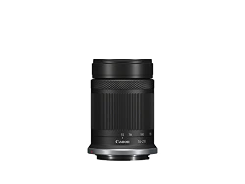 Canon Alvo RF-S 55-210 mm F5-7.1 IS STM - lente teleobjetiva, estabilizador ótico de 4,5 passos, ideal para viagens e desporto, compatível com o sistema EOS R