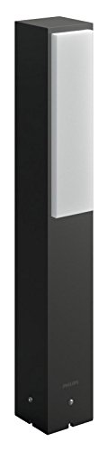 Philips myGarden 1648893P3 - Iluminação ao ar livre (sobremuro/pé, alumínio, IP44, para jardim ou pátio, classe de proteção I), cor antracite, 7,6 x 6 x 42 cm