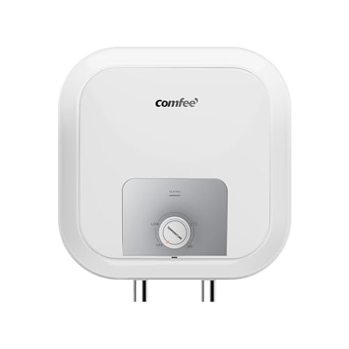 COMFEE ' D10-15VD1OW Garrafa térmica elétrica 10 l aquecedor de água elétrico sobre a pia com depósito de água - leve, compacto, fácil de instalar - ideal para uma pequena família