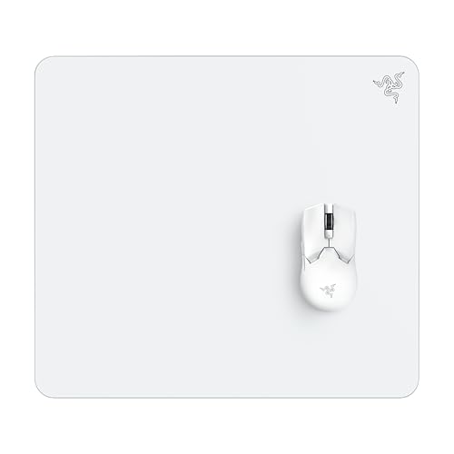 Razer Atlas Tapete Gaming de vidro temperado branco
