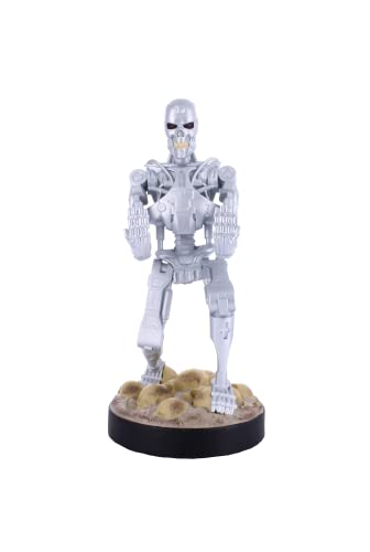 Cable Guys - Terminator T-800 Gaming Accessories Holder & Phone Holder for Most Controller (Xbox, Play Station, Nintendo Switch) & Phone