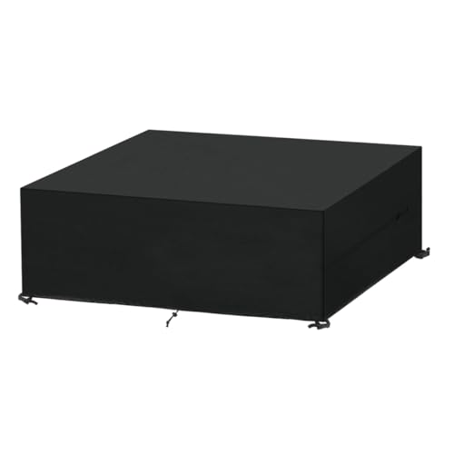 SanGlory Capa para móveis de jardim, impermeável, 240 x 140 x 90 cm, cobertura de mesa retangular 420D Oxford capa protetora para móveis de jardim, anti-UV, capa para mesa exterior Furniture Cover