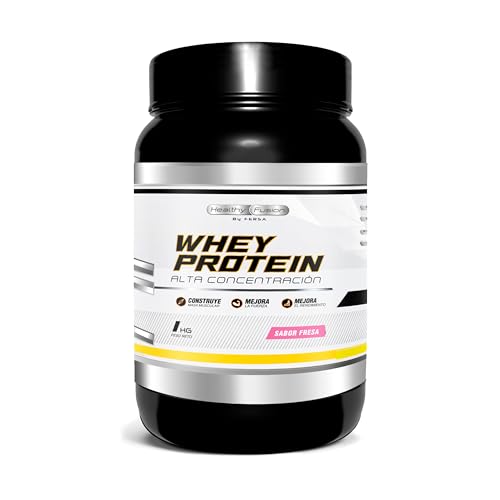 Whey Protein em pó 37,25 g/dose | 100% de proteína pura, aumenta a massa muscular e melhora a recuperação, alto valor proteico e nutricional para os músculos, BCAA e glutamina, 1 kg