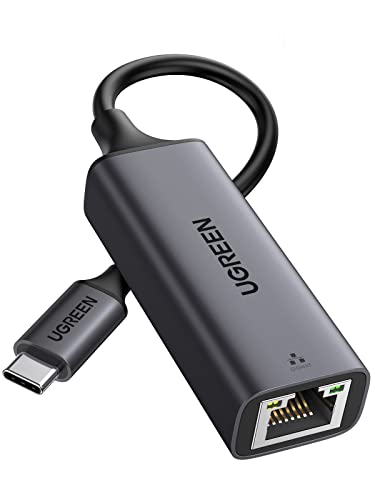 UGREEN Adaptador USB-C para RJ45 conversor Type C para Ethernet Gigabit 1000 Mbps LAN placa de rede compatível com iPhone 16 Plus Pro MAX 15 iPad Pro Macbook Pro Air iMac Pro Galaxy S24 S23 S22