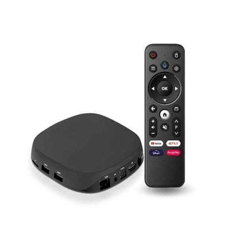 Caixa Android BSL Meta C3 Android 12 | HDMI 2.0 | 2 GB RAM 16 GB ROM | WiFi 6 Dual Band 2.4/5Ghz | BT 4.2 | 4K HDR AV1 | USB 2.0 e RJ45.