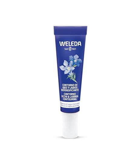 Weleda Cuidado Redensificador de olhos e lábios Blue Genciana e Edelweiss 10 ml