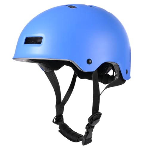 LOKJIJI Capacete de bicicleta ajustável para meninos meninas adolescentes e adultos, capacete infantil de proteção para multidesporto ciclismo patins patinação