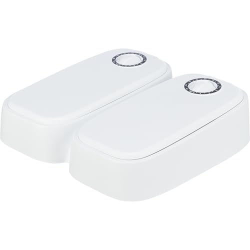 Trixie TX2 Dispensador automático de alimentos, 300 ml/ 27 × 7 × 24 cm, branco – preto/branco - 24372